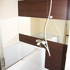 賃貸住宅ユニットバス01施工画像